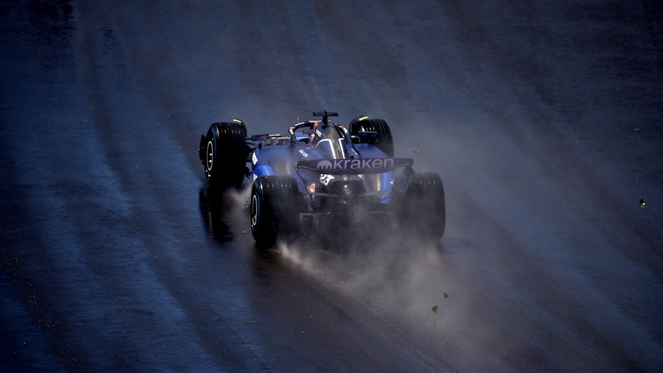 MONTREAL, QUEBEC - JUNE 07: Alexander Albon of Thailand driving the (23) Williams FW46 Mercedes on track during practice ahead of the F1 Grand Prix of Canada at Circuit Gilles Villeneuve on June 07, 2024 in Montreal, Quebec. (Photo by Jared C. Tilton - Formula 1/Formula 1 via Getty Images)