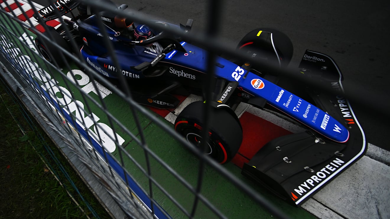 MONTREAL, QUEBEC - JUNE 08: Alexander Albon of Thailand driving the (23) Williams FW46 Mercedes on track during final practice ahead of the F1 Grand Prix of Canada at Circuit Gilles Villeneuve on June 08, 2024 in Montreal, Quebec. (Photo by Rudy Carezzevoli/Getty Images)