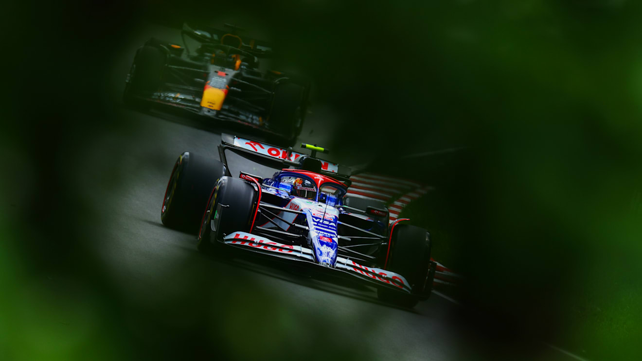 MONTREAL, QUEBEC - JUNE 08: Yuki Tsunoda of Japan driving the (22) Visa Cash App RB VCARB 01 on track during final practice ahead of the F1 Grand Prix of Canada at Circuit Gilles Villeneuve on June 08, 2024 in Montreal, Quebec. (Photo by Clive Rose/Getty Images)