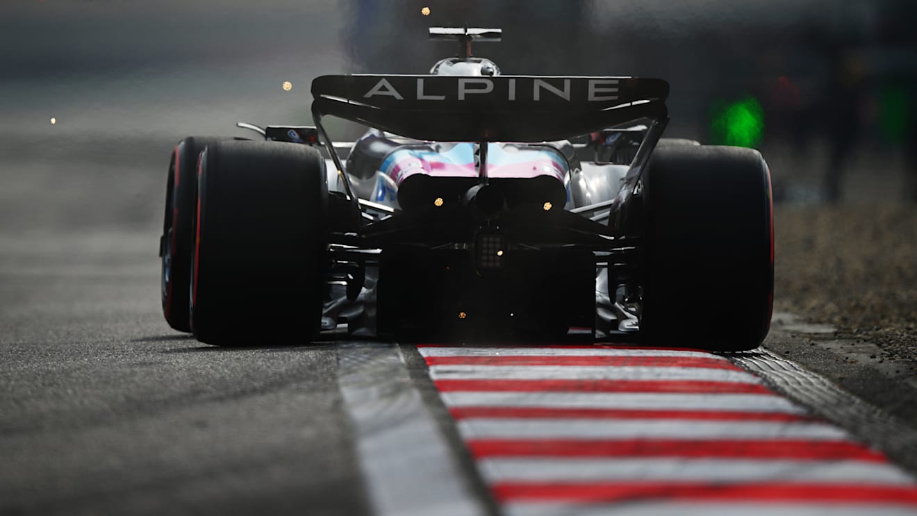 SHANGHAI, CHINA - APRIL 20: Esteban Ocon of France driving the (31) Alpine F1 A524 Renault on track during qualifying ahead of the F1 Grand Prix of China at Shanghai International Circuit on April 20, 2024 in Shanghai, China. (Photo by Clive Mason - Formula 1/Formula 1 via Getty Images)