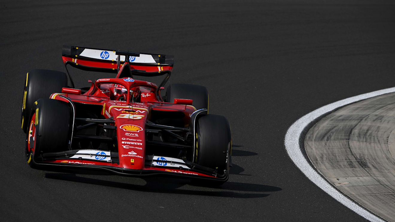 BUDAPEST, HUNGARY - JULY 21: Charles Leclerc of Monaco driving the (16) Ferrari SF-24 on track during the F1 Grand Prix of Hungary at Hungaroring on July 21, 2024 in Budapest, Hungary. (Photo by Rudy Carezzevoli/Getty Images)