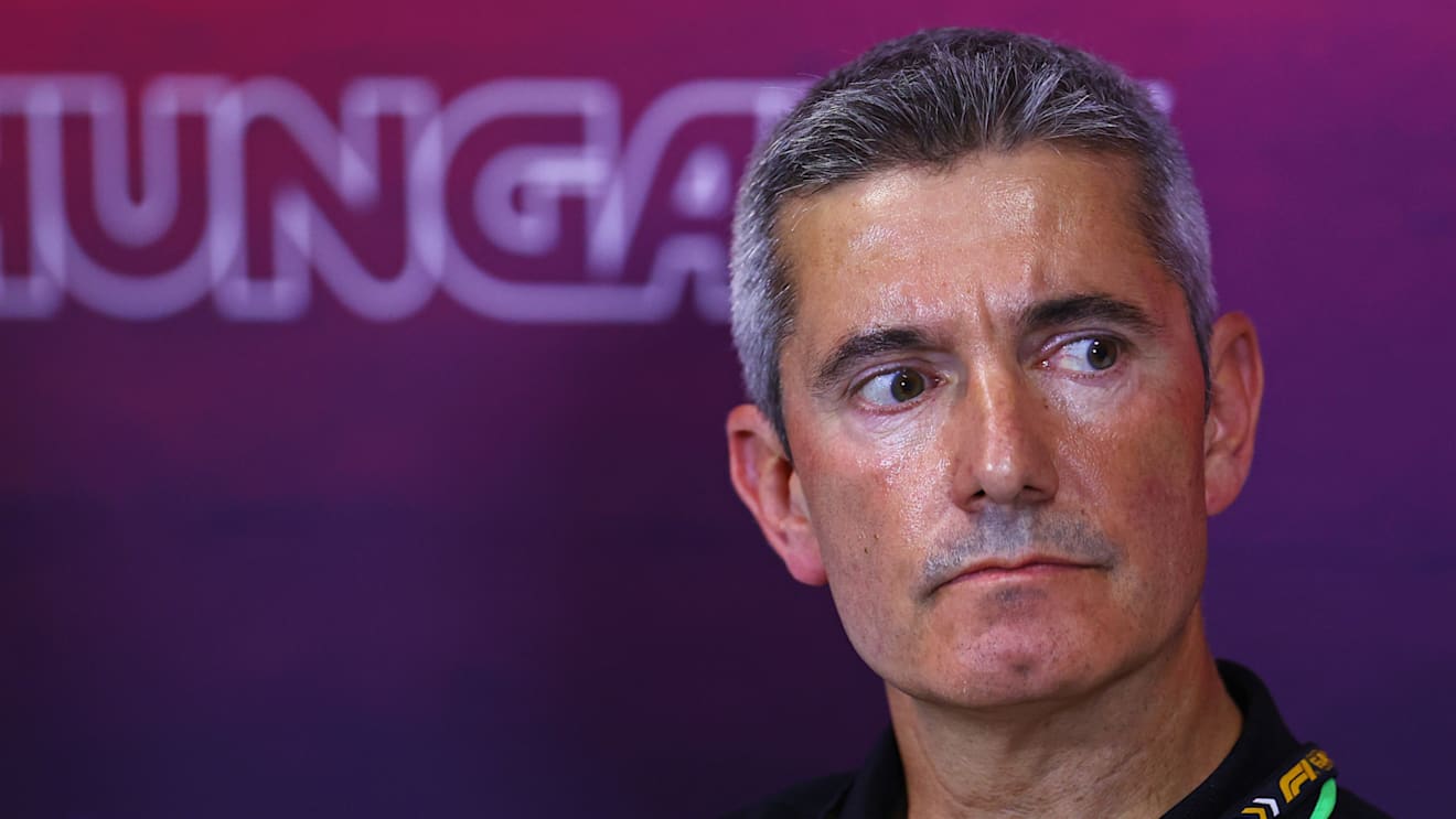 BUDAPEST, HUNGARY - JULY 19: Xevi Pujolar, Race Director at Stake F1 Team Kick Sauber attends the Team Principals Press Conference during practice ahead of the F1 Grand Prix of Hungary at Hungaroring on July 19, 2024 in Budapest, Hungary. (Photo by Bryn Lennon/Getty Images)