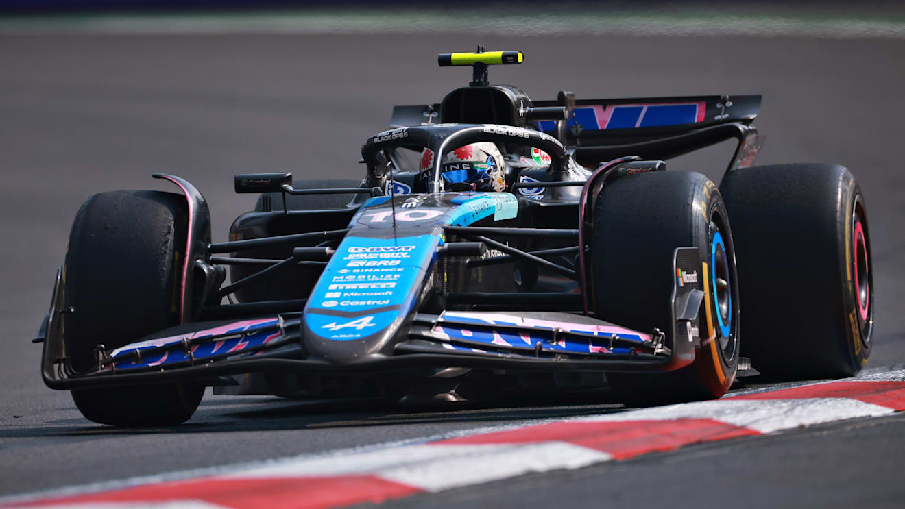 MEXICO CITY, MEXICO - OCTOBER 27: Pierre Gasly of France driving the (10) Alpine F1 A524 Renault on track during the F1 Grand Prix of Mexico at Autodromo Hermanos Rodriguez on October 27, 2024 in Mexico City, Mexico. (Photo by Manuel Velasquez/Getty Images)