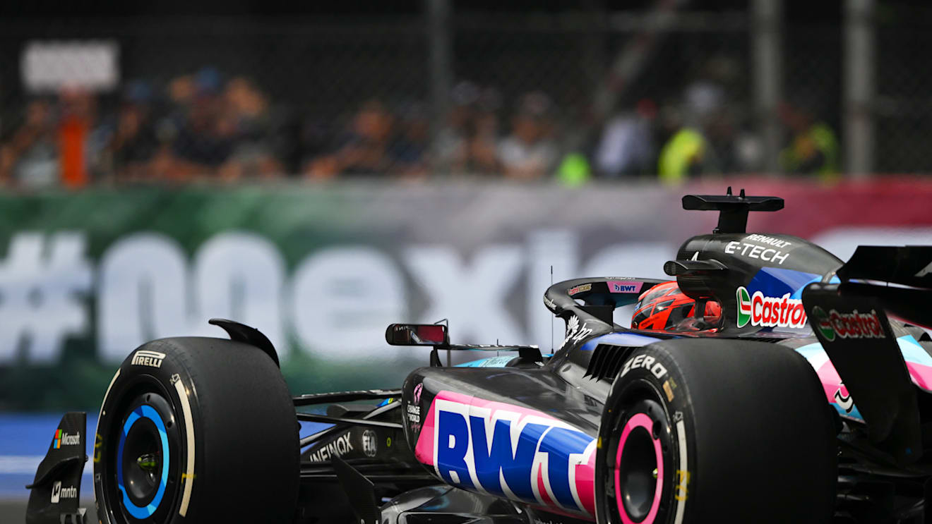 MEXICO CITY, MEXICO - OCTOBER 27: Esteban Ocon of France driving the (31) Alpine F1 A524 Renault on track during the F1 Grand Prix of Mexico at Autodromo Hermanos Rodriguez on October 27, 2024 in Mexico City, Mexico. (Photo by Rudy Carezzevoli/Getty Images)
