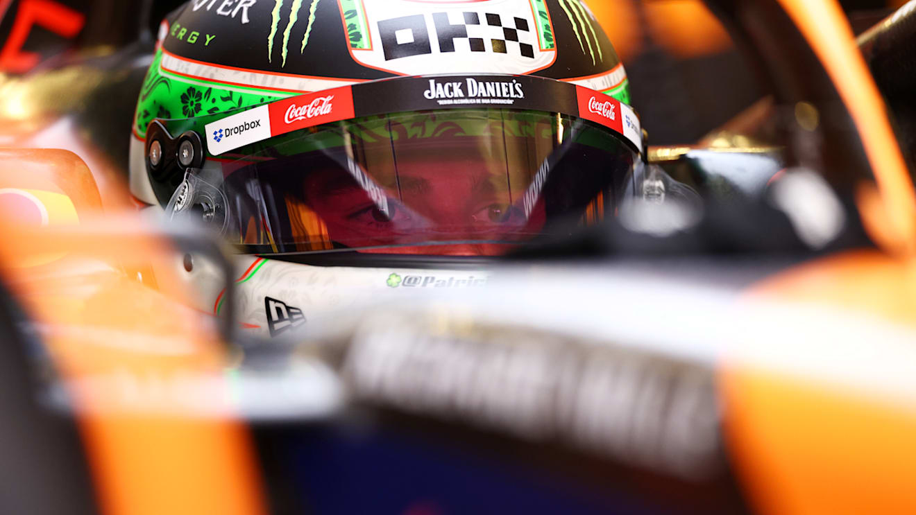 MEXICO CITY, MEXICO - OCTOBER 25: Pato O'Ward of Mexico and McLaren prepares to drive in the garage during practice ahead of the F1 Grand Prix of Mexico at Autodromo Hermanos Rodriguez on October 25, 2024 in Mexico City, Mexico. (Photo by Jared C. Tilton/Getty Images)