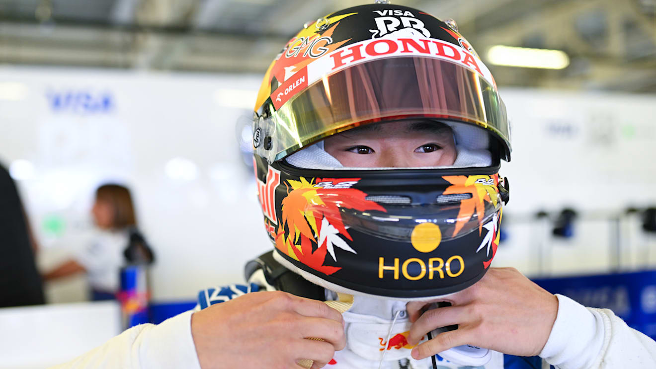 MEXICO CITY, MEXICO - OCTOBER 25: Yuki Tsunoda of Japan and Visa Cash App RB prepares to drive in the garage during practice ahead of the F1 Grand Prix of Mexico at Autodromo Hermanos Rodriguez on October 25, 2024 in Mexico City, Mexico. (Photo by Rudy Carezzevoli/Getty Images)