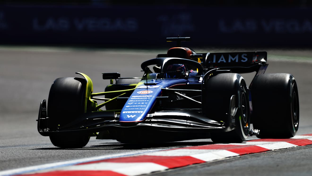 MEXICO CITY, MEXICO - OCTOBER 25: Alexander Albon of Thailand driving the (23) Williams FW46 Mercedes on track during practice ahead of the F1 Grand Prix of Mexico at Autodromo Hermanos Rodriguez on October 25, 2024 in Mexico City, Mexico. (Photo by Peter Fox - Formula 1/Formula 1 via Getty Images)