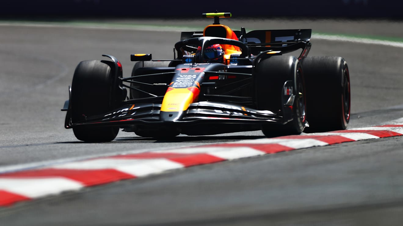 MEXICO CITY, MEXICO - OCTOBER 25: Sergio Perez of Mexico driving the (11) Oracle Red Bull Racing RB20 on track during practice ahead of the F1 Grand Prix of Mexico at Autodromo Hermanos Rodriguez on October 25, 2024 in Mexico City, Mexico. (Photo by Peter Fox - Formula 1/Formula 1 via Getty Images)