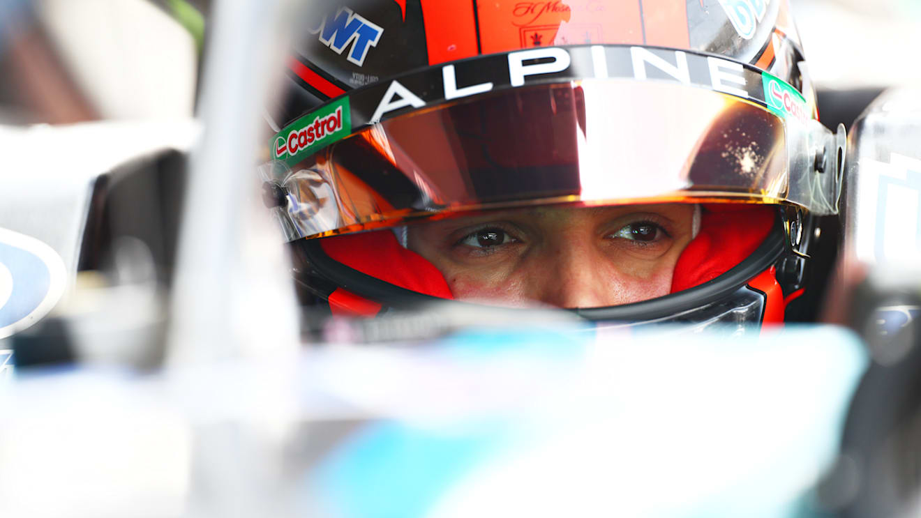 MEXICO CITY, MEXICO - OCTOBER 26: Esteban Ocon of France and Alpine F1 prepares to drive in the garage during final practice ahead of the F1 Grand Prix of Mexico at Autodromo Hermanos Rodriguez on October 26, 2024 in Mexico City, Mexico. (Photo by Peter Fox - Formula 1/Formula 1 via Getty Images)