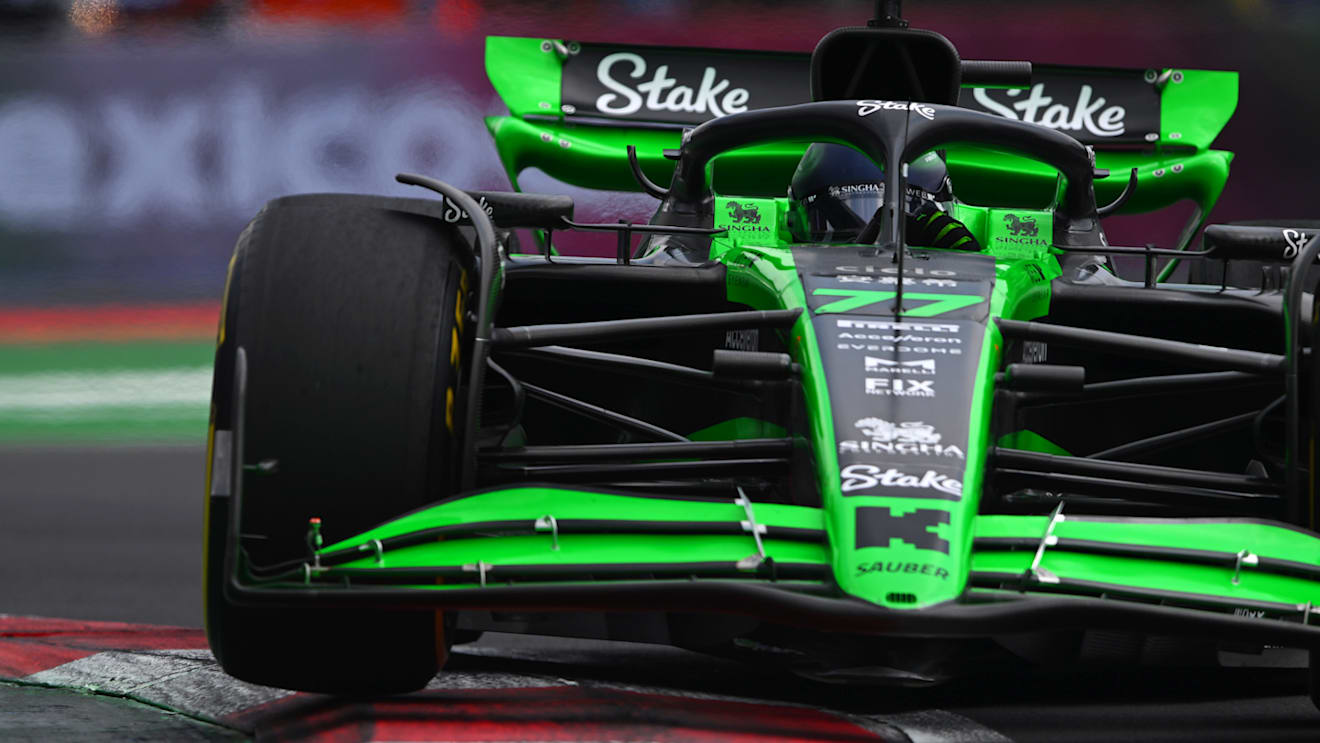 MEXICO CITY, MEXICO - OCTOBER 26: Valtteri Bottas of Finland driving the (77) Kick Sauber C44 Ferrari on track during final practice ahead of the F1 Grand Prix of Mexico at Autodromo Hermanos Rodriguez on October 26, 2024 in Mexico City, Mexico. (Photo by Rudy Carezzevoli/Getty Images)
