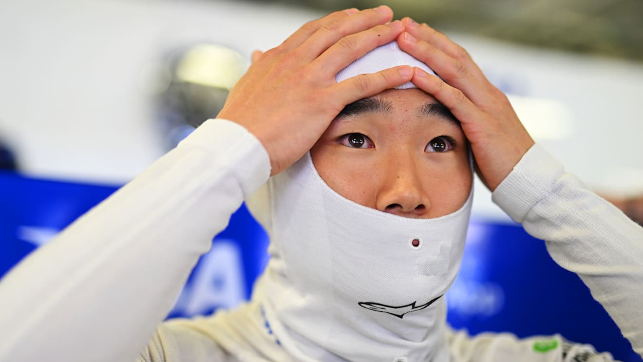 MEXICO CITY, MEXICO - OCTOBER 26: Yuki Tsunoda of Japan and Visa Cash App RB prepares to drive in the garage during qualifying ahead of the F1 Grand Prix of Mexico at Autodromo Hermanos Rodriguez on October 26, 2024 in Mexico City, Mexico. (Photo by Rudy Carezzevoli/Getty Images)