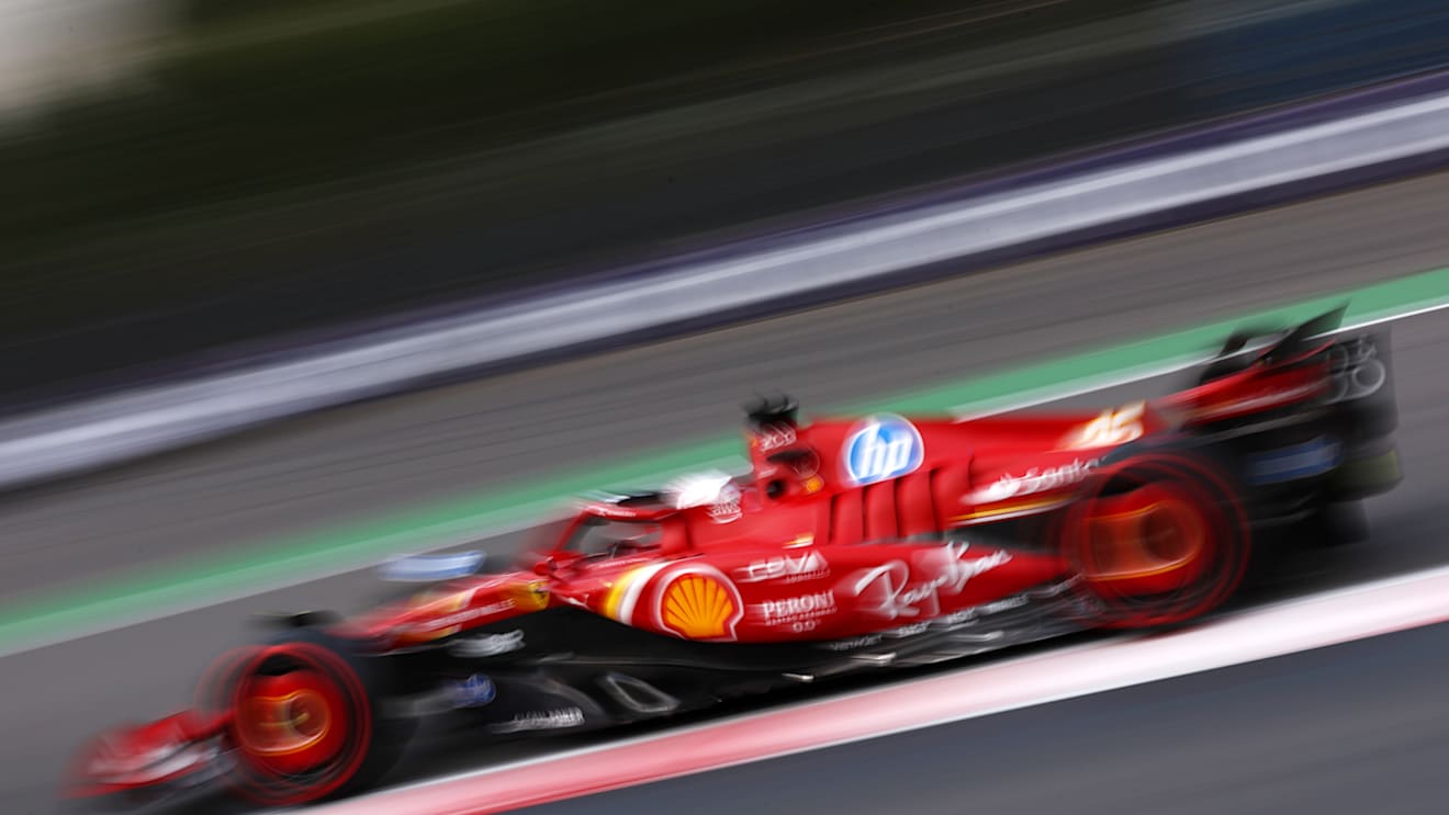 MEXICO CITY, MEXICO - OCTOBER 26: Charles Leclerc of Monaco driving the (16) Ferrari SF-24 on track during qualifying ahead of the F1 Grand Prix of Mexico at Autodromo Hermanos Rodriguez on October 26, 2024 in Mexico City, Mexico. (Photo by Jared C. Tilton/Getty Images)