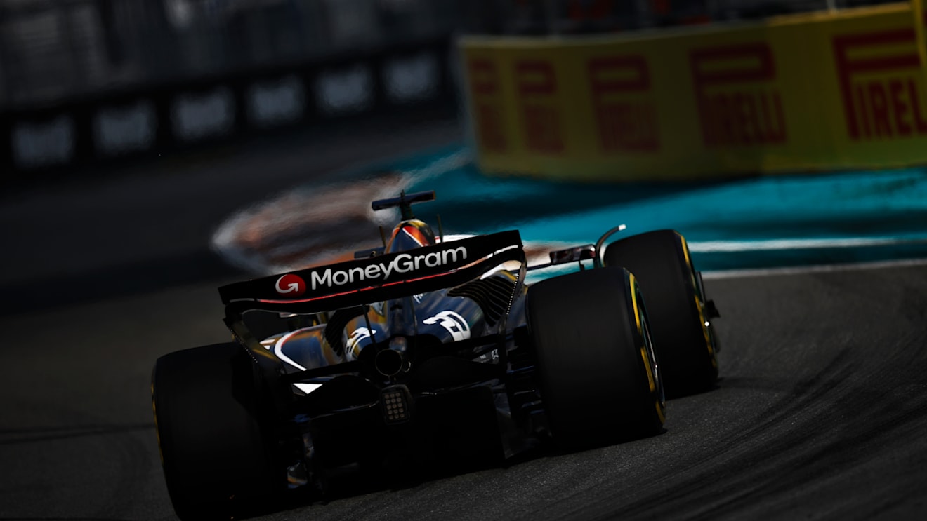 MIAMI, FLORIDA - MAY 03: Kevin Magnussen of Denmark driving the (20) Haas F1 VF-24 Ferrari on track during Sprint Qualifying ahead of the F1 Grand Prix of Miami at Miami International Autodrome on May 03, 2024 in Miami, Florida. (Photo by Chris Graythen/Getty Images)