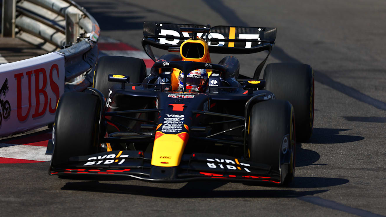 MONTE-CARLO, MONACO - MAY 26: Max Verstappen of the Netherlands driving the (1) Oracle Red Bull Racing RB20 on track during the F1 Grand Prix of Monaco at Circuit de Monaco on May 26, 2024 in Monte-Carlo, Monaco. (Photo by Bryn Lennon - Formula 1/Formula 1 via Getty Images)