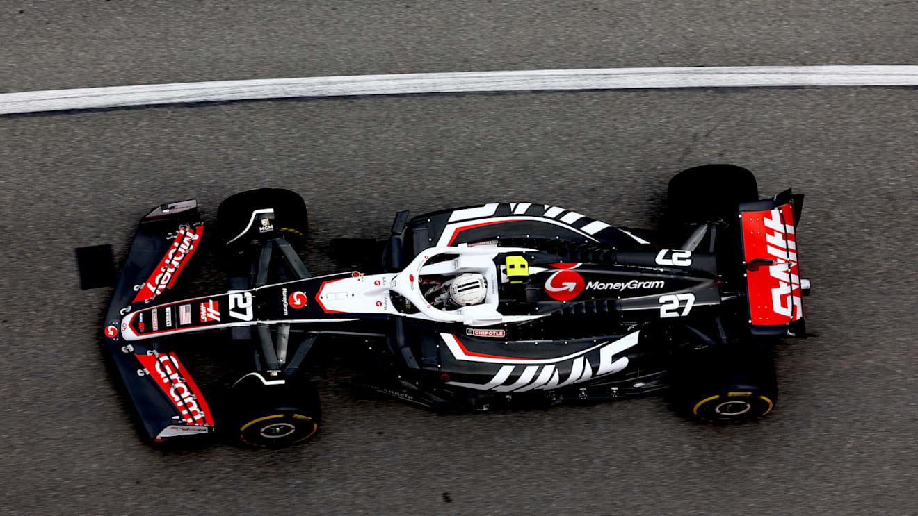 MONTE-CARLO, MONACO - MAY 24: Nico Hulkenberg of Germany driving the (27) Haas F1 VF-24 Ferrari on track during practice ahead of the F1 Grand Prix of Monaco at Circuit de Monaco on May 24, 2024 in Monte-Carlo, Monaco. (Photo by Mark Thompson/Getty Images)