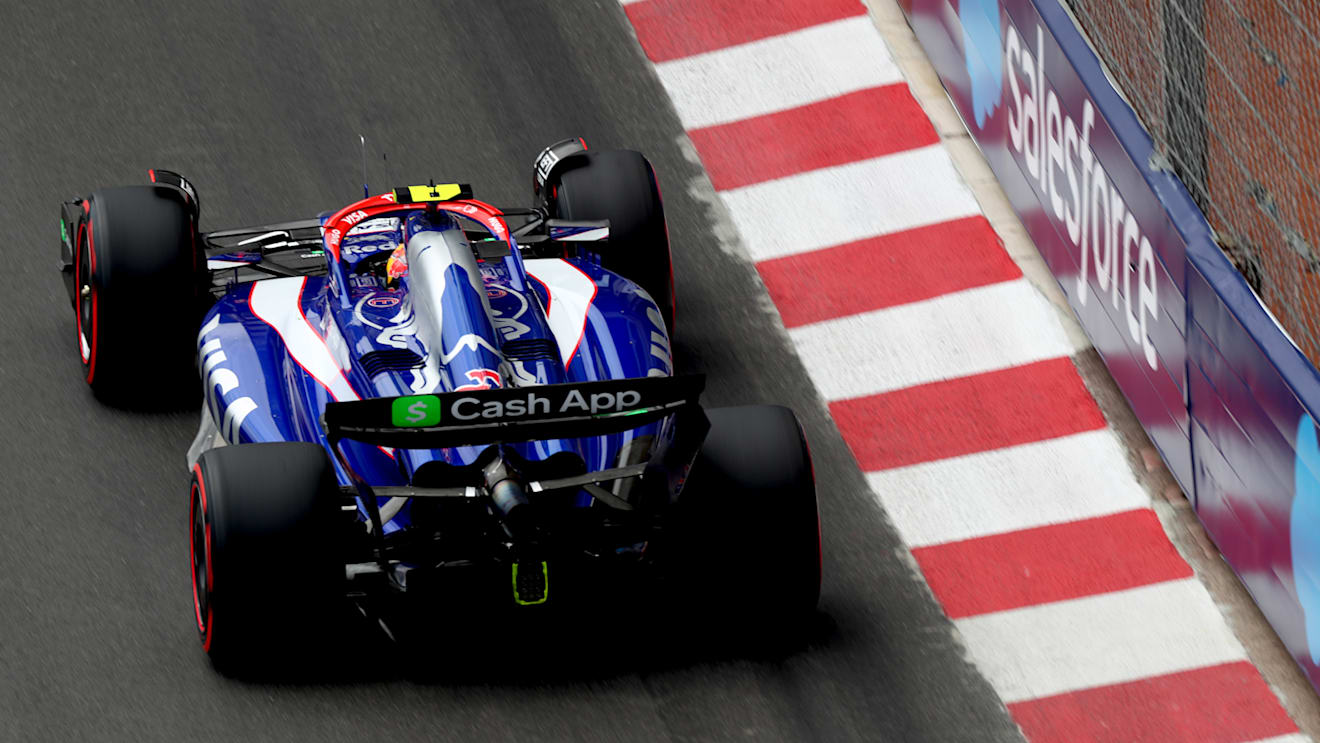 MONTE-CARLO, MONACO - MAY 24: Yuki Tsunoda of Japan driving the (22) Visa Cash App RB VCARB 01 on track during practice ahead of the F1 Grand Prix of Monaco at Circuit de Monaco on May 24, 2024 in Monte-Carlo, Monaco. (Photo by Peter Fox - Formula 1/Formula 1 via Getty Images)