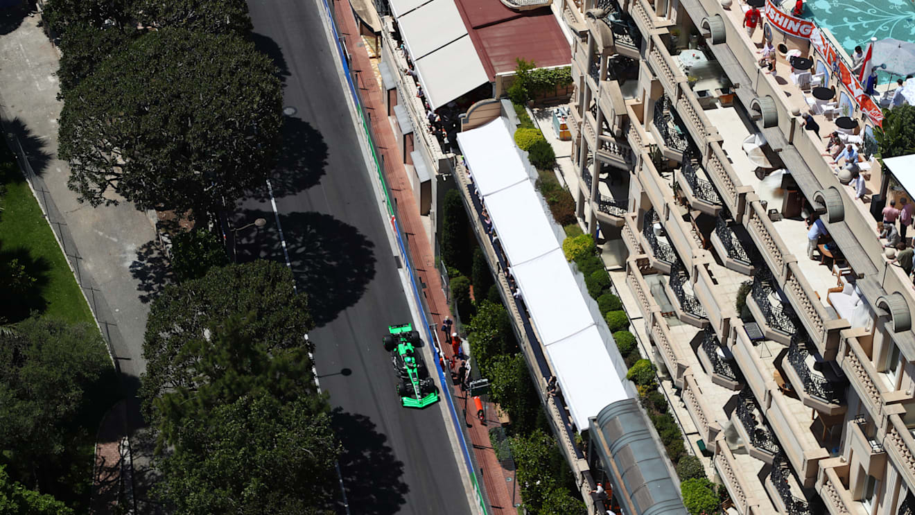 MONTE-CARLO, MONACO - MAY 25: Valtteri Bottas of Finland driving the (77) Kick Sauber C44 Ferrari on track during final practice ahead of the F1 Grand Prix of Monaco at Circuit de Monaco on May 25, 2024 in Monte-Carlo, Monaco. (Photo by Peter Fox - Formula 1/Formula 1 via Getty Images)
