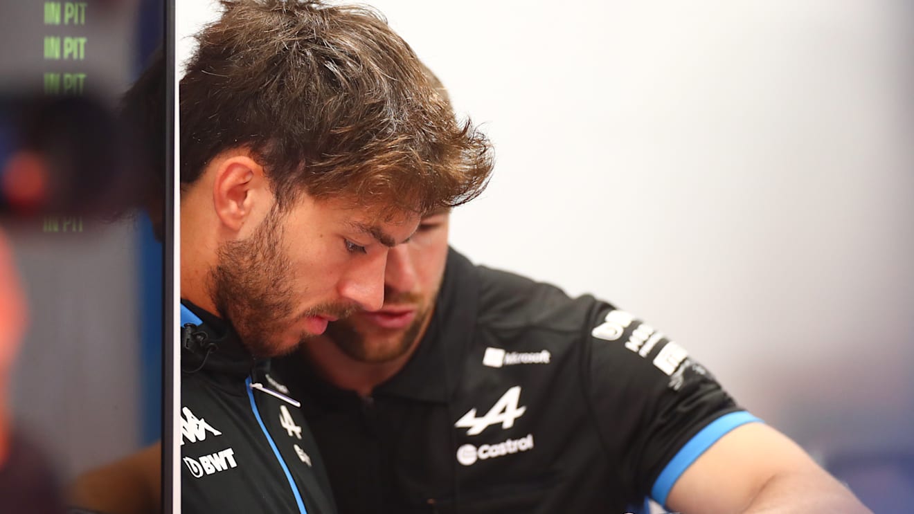 ZANDVOORT, NETHERLANDS - AUGUST 24: Pierre Gasly of Alpine and France  during practice/qualifying ahead of the F1 Grand Prix of Netherlands at Circuit Zandvoort on August 24, 2024 in Zandvoort, Netherlands. (Photo by Peter Fox - Formula 1/Formula 1 via Getty Images)