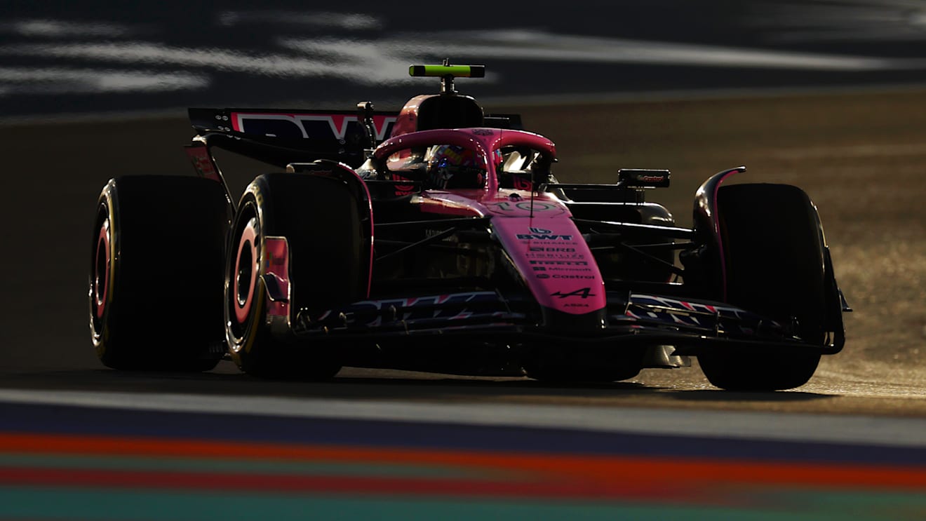 LUSAIL CITY, QATAR - NOVEMBER 29: Pierre Gasly of France driving the (10) Alpine F1 A524 Renault on track during practice ahead of the F1 Grand Prix of Qatar at Lusail International Circuit on November 29, 2024 in Lusail City, Qatar. (Photo by Bryn Lennon - Formula 1/Formula 1 via Getty Images)