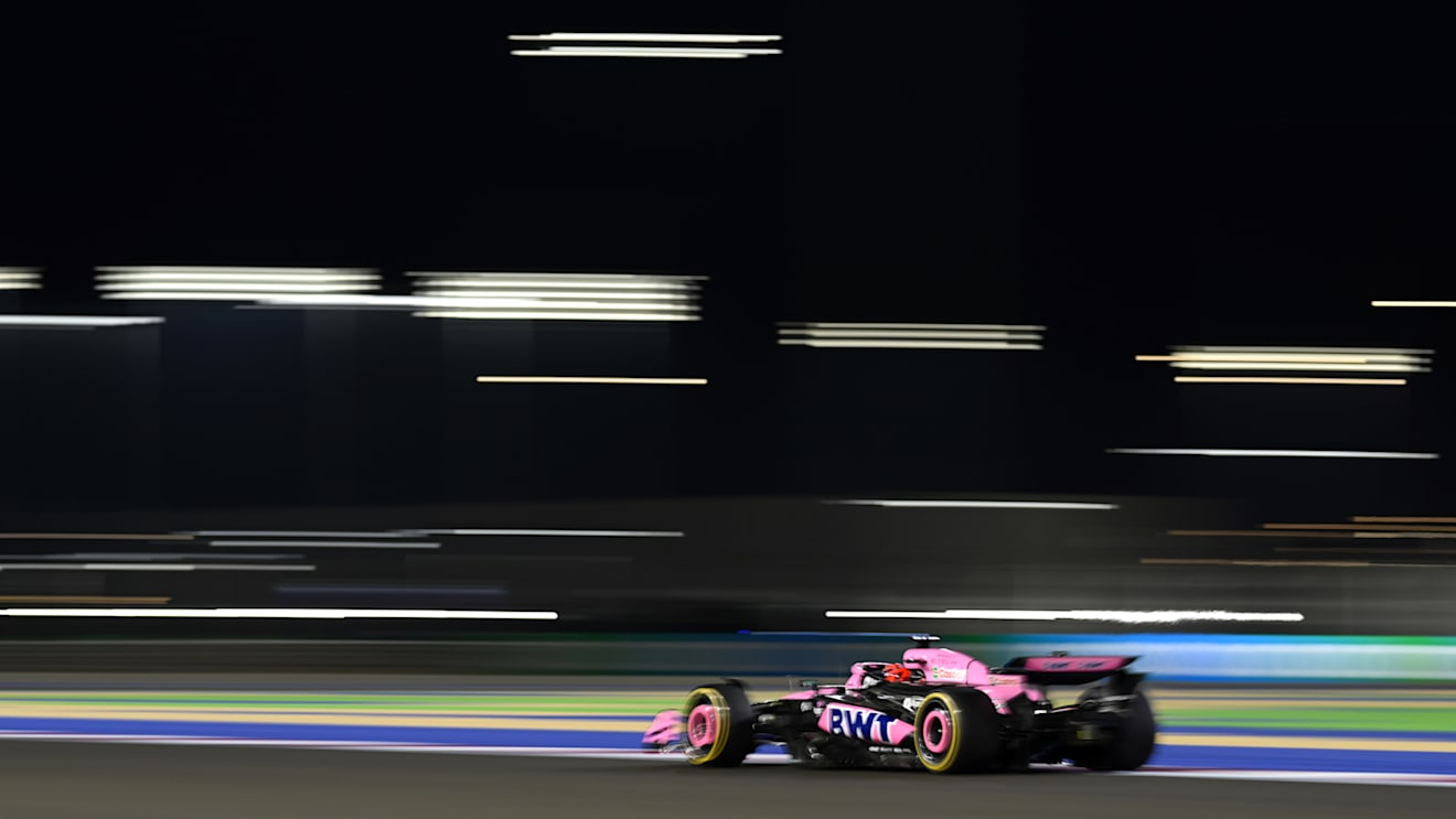 LUSAIL CITY, QATAR - NOVEMBER 29: Esteban Ocon of France driving the (31) Alpine F1 A524 Renault on track during practice ahead of the F1 Grand Prix of Qatar at Lusail International Circuit on November 29, 2024 in Lusail City, Qatar. (Photo by Clive Mason/Getty Images)
