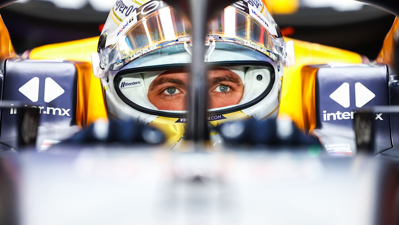LUSAIL CITY, QATAR - NOVEMBER 29: Max Verstappen of the Netherlands and Oracle Red Bull Racing prepares to drive in the garage prior to Sprint Qualifying ahead of the F1 Grand Prix of Qatar at Lusail International Circuit on November 29, 2024 in Lusail City, Qatar. (Photo by Mark Thompson/Getty Images)