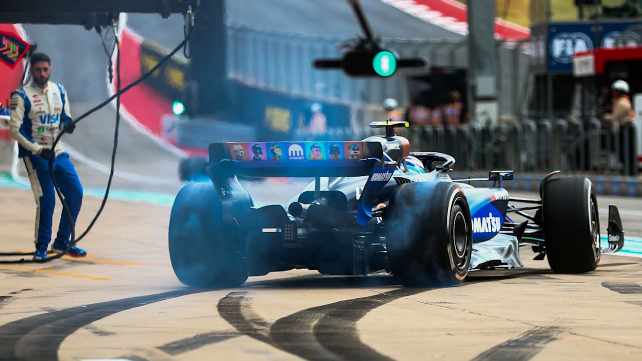 AUSTIN, TEXAS - OCTOBER 18: Franco Colapinto of Argentina and Williams during practice ahead of the F1 Grand Prix of United States at Circuit of The Americas on October 18, 2024 in Austin, Texas. (Photo by Peter Fox - Formula 1/Formula 1 via Getty Images)