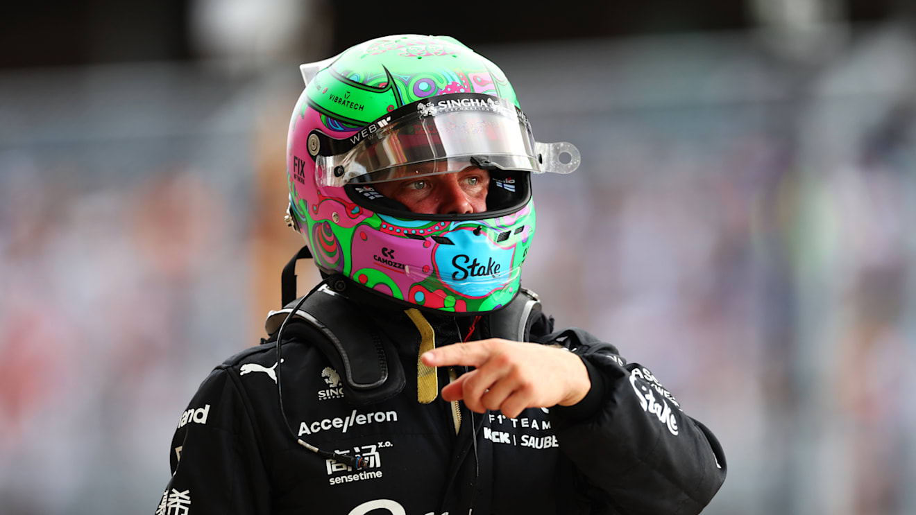 AUSTIN, TEXAS - OCTOBER 18: 19th placed qualifier Valtteri Bottas of Finland and Stake F1 Team Kick Sauber walks in the Pitlane during Sprint Qualifying ahead of the F1 Grand Prix of United States at Circuit of The Americas on October 18, 2024 in Austin, Texas. (Photo by Bryn Lennon - Formula 1/Formula 1 via Getty Images)