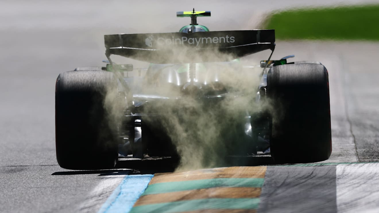 MELBOURNE, AUSTRALIA - MARCH 14: Gabriel Bortoleto of Brazil driving the (5) Kick Sauber C45 Ferrari on track during practice ahead of the F1 Grand Prix of Australia at Albert Park Grand Prix Circuit on March 14, 2025 in Melbourne, Australia. (Photo by Clive Rose/Getty Images)
