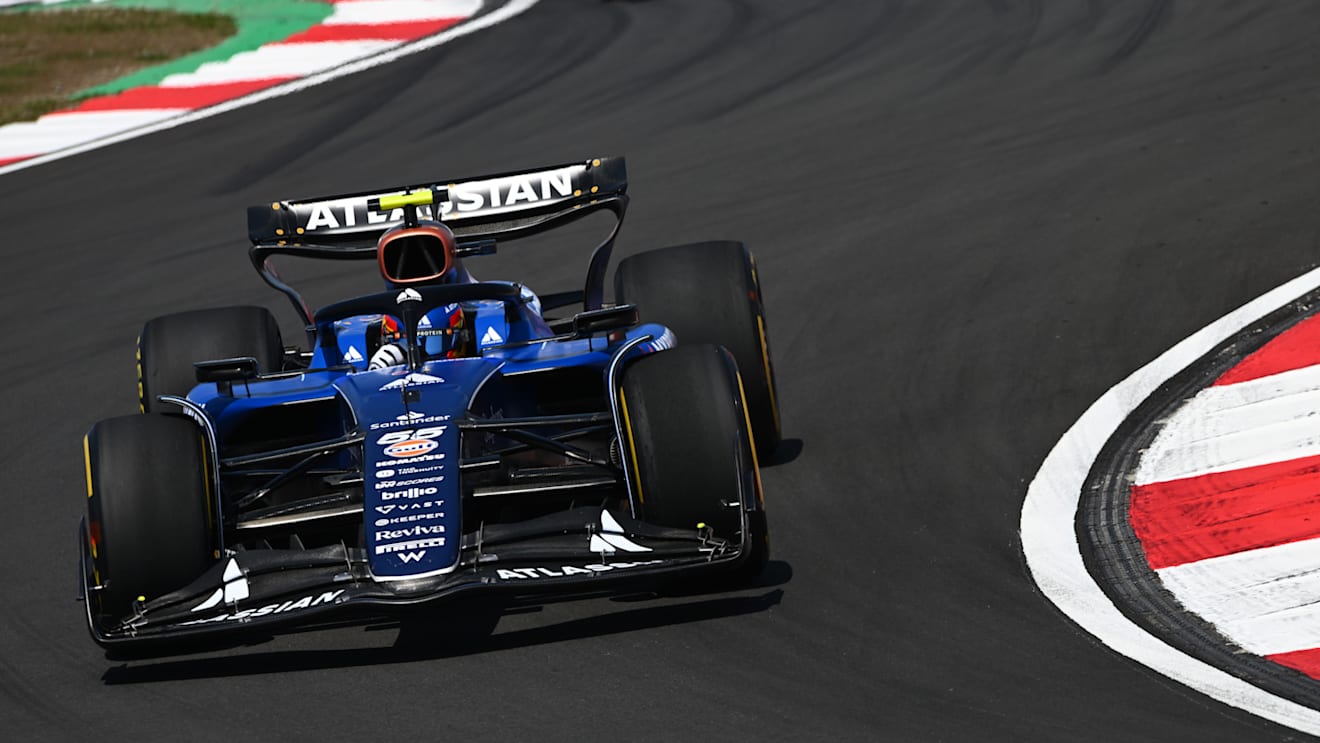 SHANGHAI, CHINA - MARCH 21: Carlos Sainz of Spain driving the (55) Williams FW47 Mercedes on track during practice ahead of the F1 Grand Prix of China at Shanghai International Circuit on March 21, 2025 in Shanghai, China. (Photo by Rudy Carezzevoli/Getty Images)