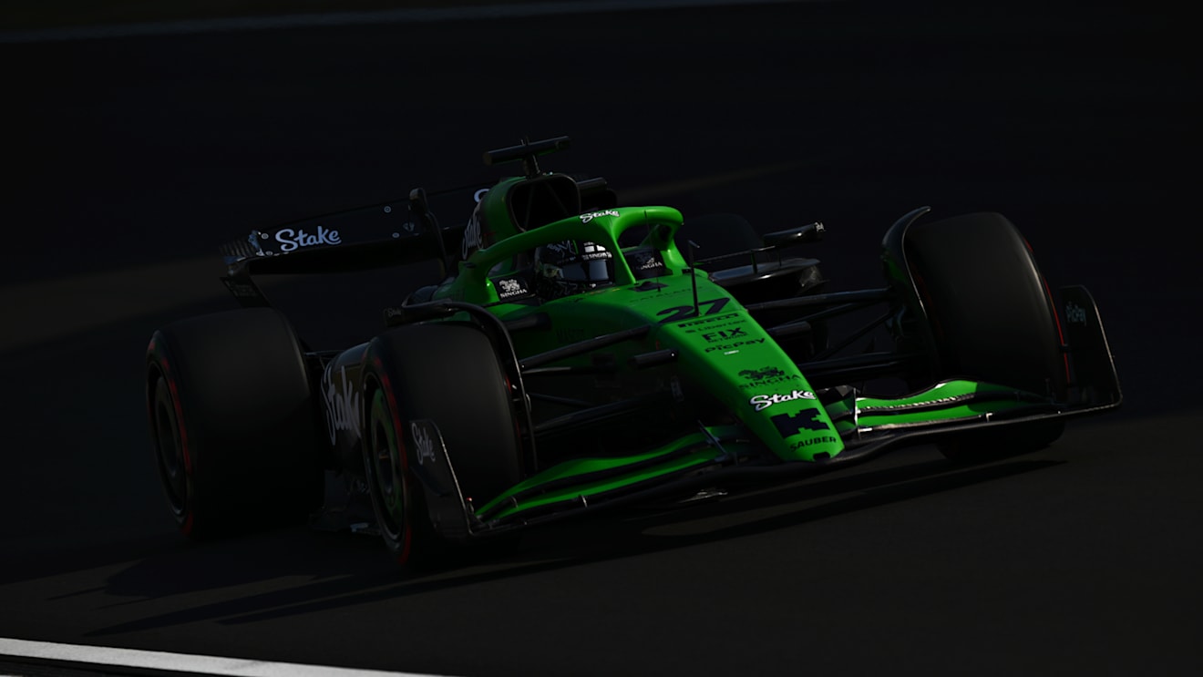 SHANGHAI, CHINA - MARCH 22: Nico Hulkenberg of Germany driving the (27) Kick Sauber C45 Ferrari on track during qualifying ahead of the F1 Grand Prix of China at Shanghai International Circuit on March 22, 2025 in Shanghai, China. (Photo by Clive Mason/Getty Images)