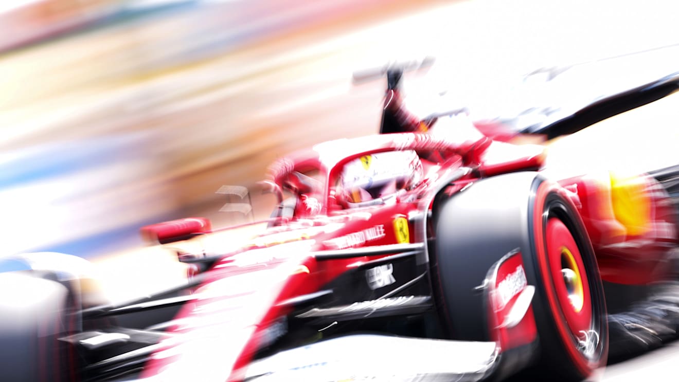 SUZUKA, JAPAN - APRIL 05: Charles Leclerc of Monaco driving the (16) Scuderia Ferrari SF-25 on track during final practice ahead of the F1 Grand Prix of Japan at Suzuka Circuit on April 05, 2025 in Suzuka, Japan. (Photo by Mark Thompson/Getty Images)