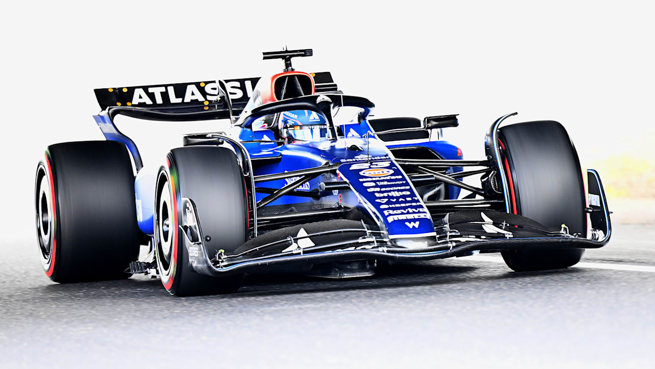 SUZUKA, JAPAN - APRIL 05: Alexander Albon of Thailand driving the (23) Williams FW47 Mercedes on track during qualifying ahead of the F1 Grand Prix of Japan at Suzuka Circuit on April 05, 2025 in Suzuka, Japan. (Photo by Clive Mason/Getty Images)
