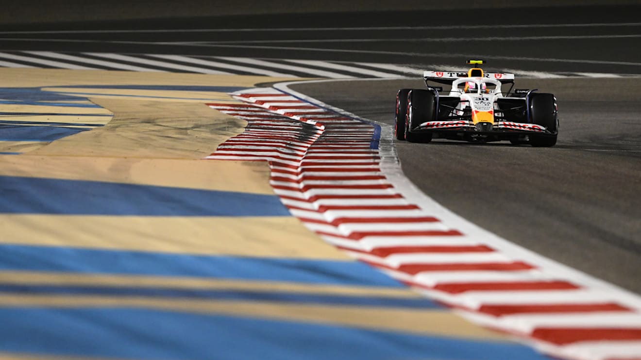 BAHRAIN, BAHRAIN - APRIL 13: Liam Lawson of New Zealand driving the (30) Visa Cash App Racing Bulls VCARB 02 on track during the F1 Grand Prix of Bahrain at Bahrain International Circuit on April 13, 2025 in Bahrain, Bahrain. (Photo by Rudy Carezzevoli/Getty Images)