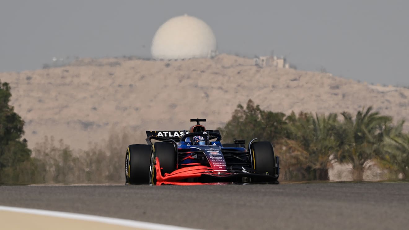 BAHRAIN, BAHRAIN - APRIL 11: Alexander Albon of Thailand driving the (23) Williams FW47 Mercedes on track during practice ahead of the F1 Grand Prix of Bahrain at Bahrain International Circuit on April 11, 2025 in Bahrain, Bahrain. (Photo by Mark Sutton - Formula 1/Formula 1 via Getty Images)