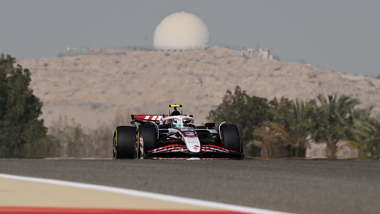 BAHRAIN, BAHRAIN - APRIL 11: Ryo Hirakawa of Japan driving the (50) Haas F1 VF-25 Ferrari on track during practice ahead of the F1 Grand Prix of Bahrain at Bahrain International Circuit on April 11, 2025 in Bahrain, Bahrain. (Photo by Mark Sutton - Formula 1/Formula 1 via Getty Images)