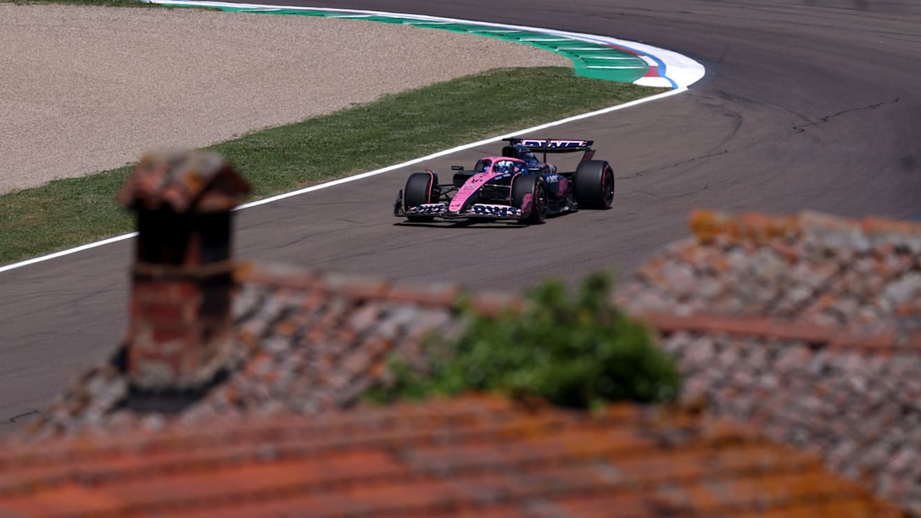 IMOLA, ITALY - MAY 16: Pierre Gasly of France driving the (10) Alpine F1 A525 Renault on track during practice ahead of the F1 Grand Prix of Emilia-Romagna at Autodromo Internazionale Enzo e Dino Ferrari on May 16, 2025 in Imola, Italy. (Photo by Ryan Pierse/Getty Images)