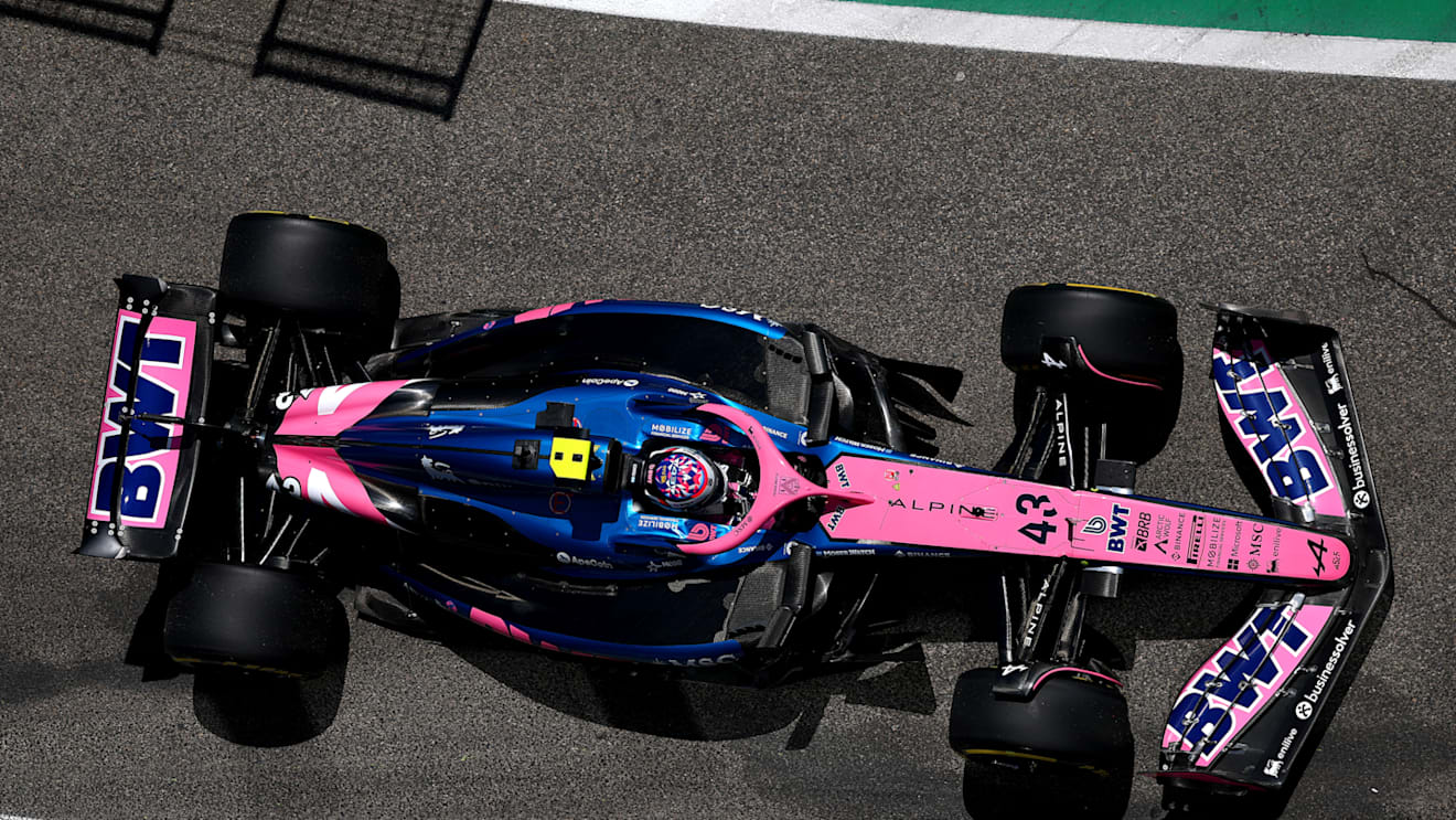 IMOLA, ITALY - MAY 16: Franco Colapinto of Argentina driving the (43) Alpine F1 A525 Renault in the Pitlane during practice ahead of the F1 Grand Prix of Emilia-Romagna at Autodromo Internazionale Enzo e Dino Ferrari on May 16, 2025 in Imola, Italy. (Photo by Bryn Lennon - Formula 1/Formula 1 via Getty Images)