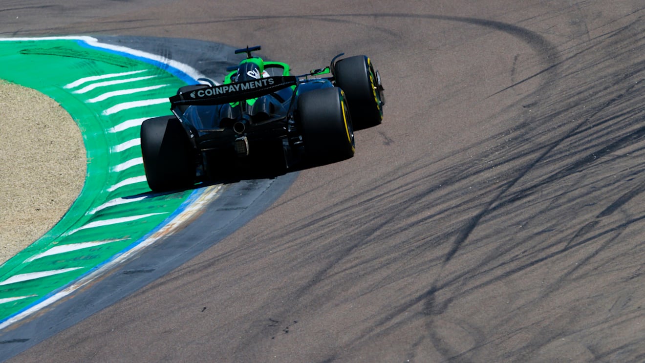 IMOLA, ITALY - MAY 16: Nico Hulkenberg of Germany driving the (27) Kick Sauber C45 Ferrari on track during practice ahead of the F1 Grand Prix of Emilia-Romagna at Autodromo Internazionale Enzo e Dino Ferrari on May 16, 2025 in Imola, Italy. (Photo by Rudy Carezzevoli/Getty Images)
