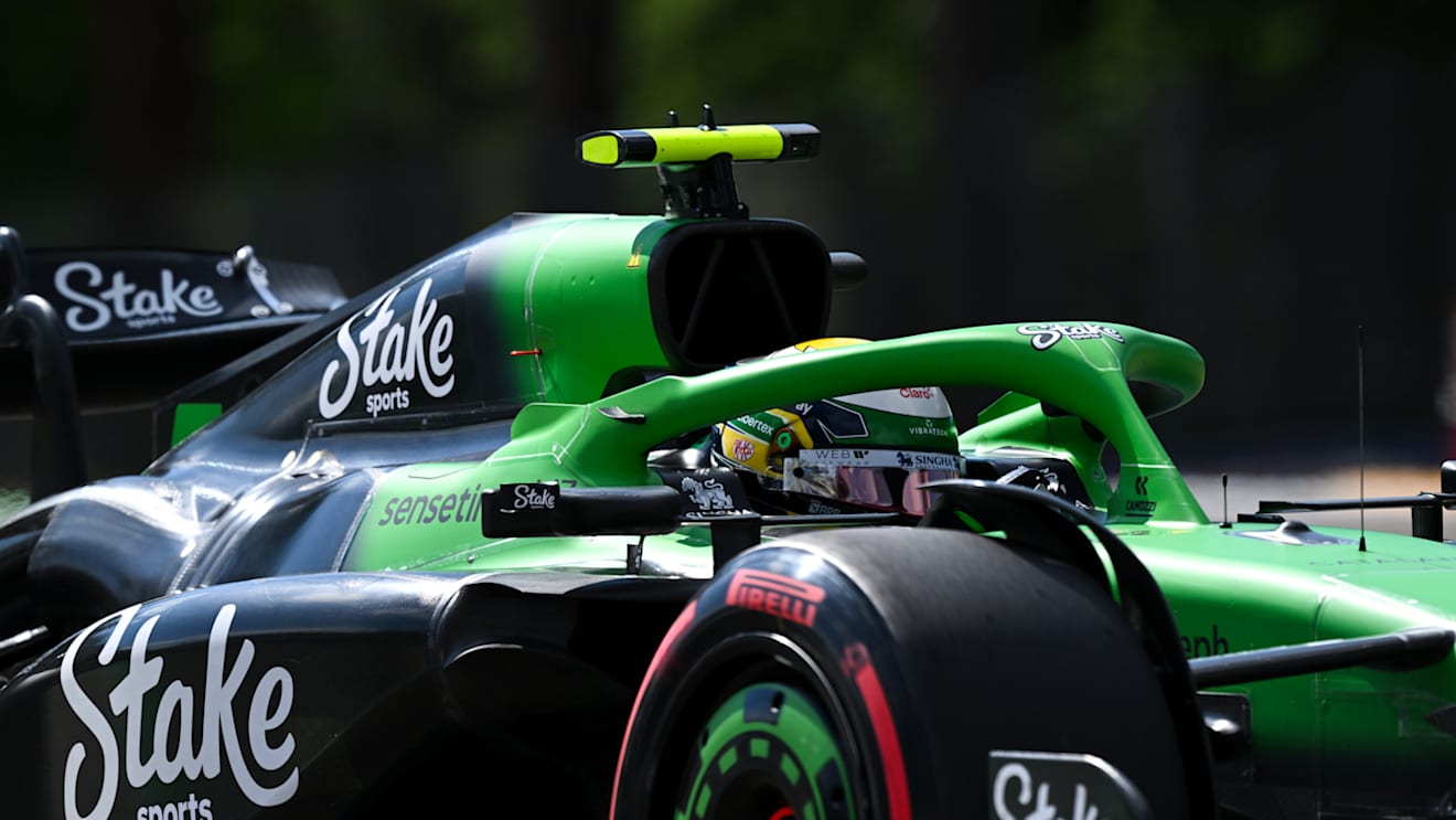IMOLA, ITALY - MAY 17: Gabriel Bortoleto of Brazil driving the (5) Kick Sauber C45 Ferrari on track during qualifying ahead of the F1 Grand Prix of Emilia-Romagna at Autodromo Internazionale Enzo e Dino Ferrari on May 17, 2025 in Imola, Italy. (Photo by Mark Sutton - Formula 1/Formula 1 via Getty Images)