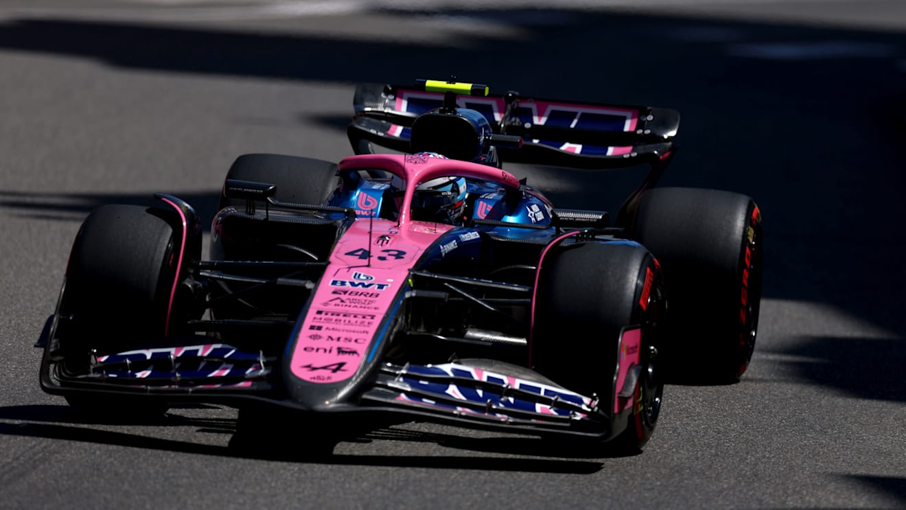 MONTE-CARLO, MONACO - MAY 25: Franco Colapinto of Argentina driving the (43) Alpine F1 A525 Renault heads to the grid prior to the F1 Grand Prix of Monaco at Circuit de Monaco on May 25, 2025 in Monte-Carlo, Monaco. (Photo by Clive Rose/Getty Images)
