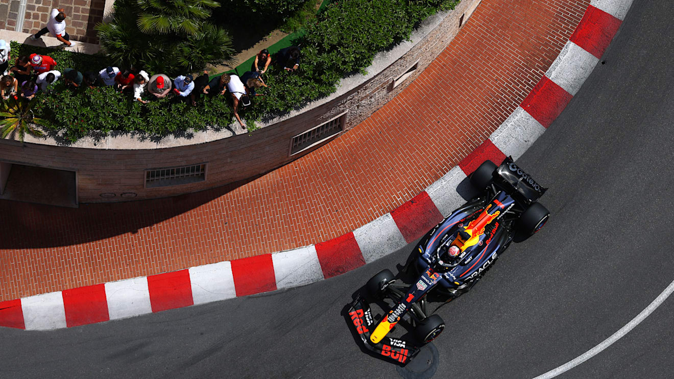 MONTE-CARLO, MONACO - MAY 25: Max Verstappen of the Netherlands driving the (1) Oracle Red Bull Racing RB21 on track during the F1 Grand Prix of Monaco at Circuit de Monaco on May 25, 2025 in Monte-Carlo, Monaco. (Photo by Bryn Lennon - Formula 1/Formula 1 via Getty Images)