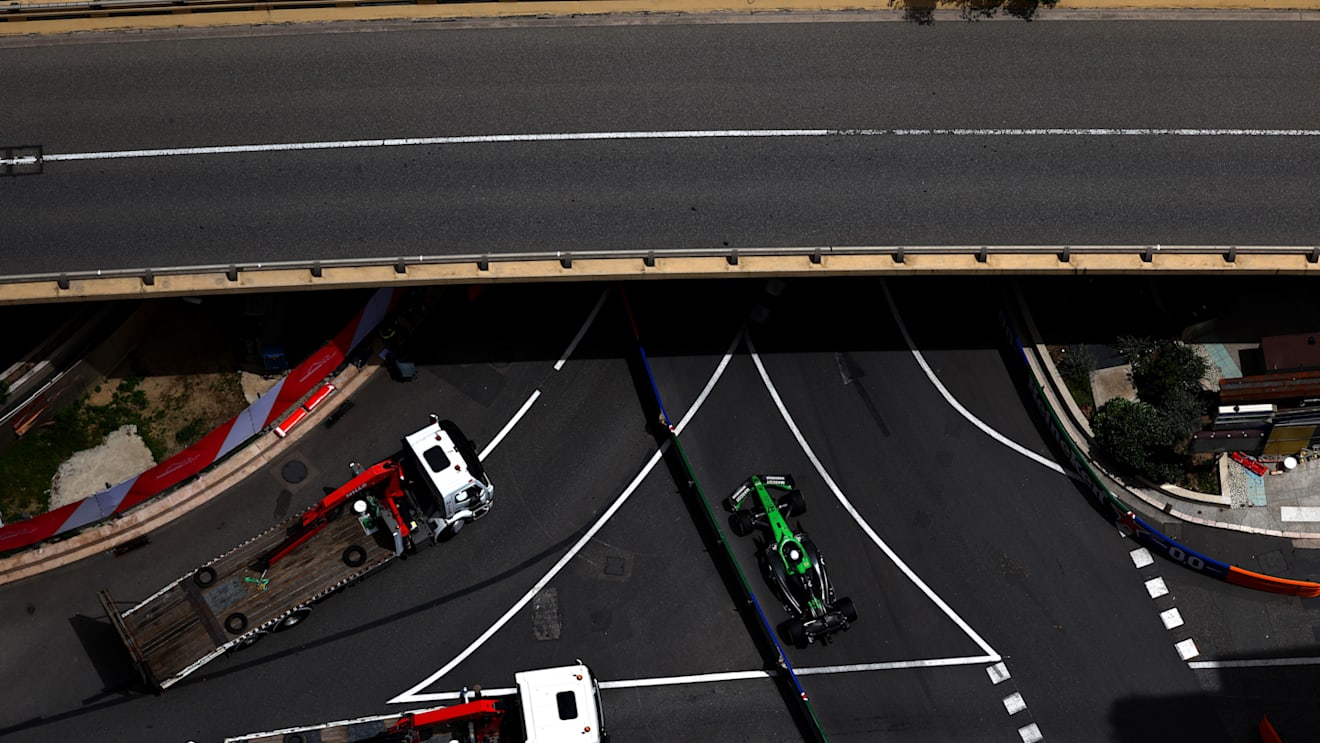 MONTE-CARLO, MONACO - MAY 23: Nico Hulkenberg of Germany driving the (27) Kick Sauber C45 Ferrari on track during practice ahead of the F1 Grand Prix of Monaco at Circuit de Monaco on May 23, 2025 in Monte-Carlo, Monaco. (Photo by Bryn Lennon - Formula 1/Formula 1 via Getty Images)