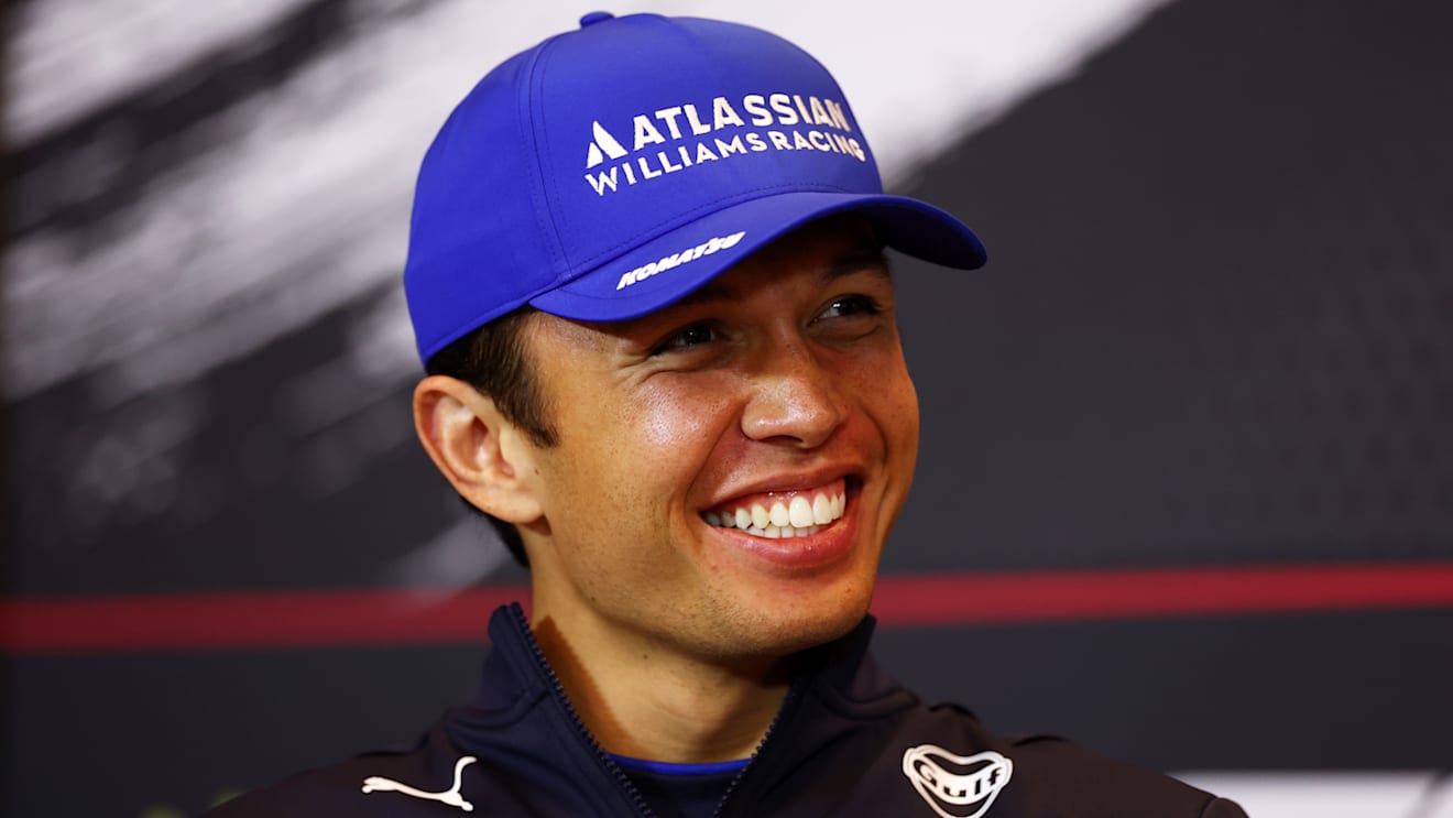MONTE-CARLO, MONACO - MAY 22: Alexander Albon of Thailand and Williams looks on in the Drivers Press Conference during previews ahead of the F1 Grand Prix of Monaco at Circuit de Monaco on May 22, 2025 in Monte-Carlo, Monaco. (Photo by Clive Rose/Getty Images)