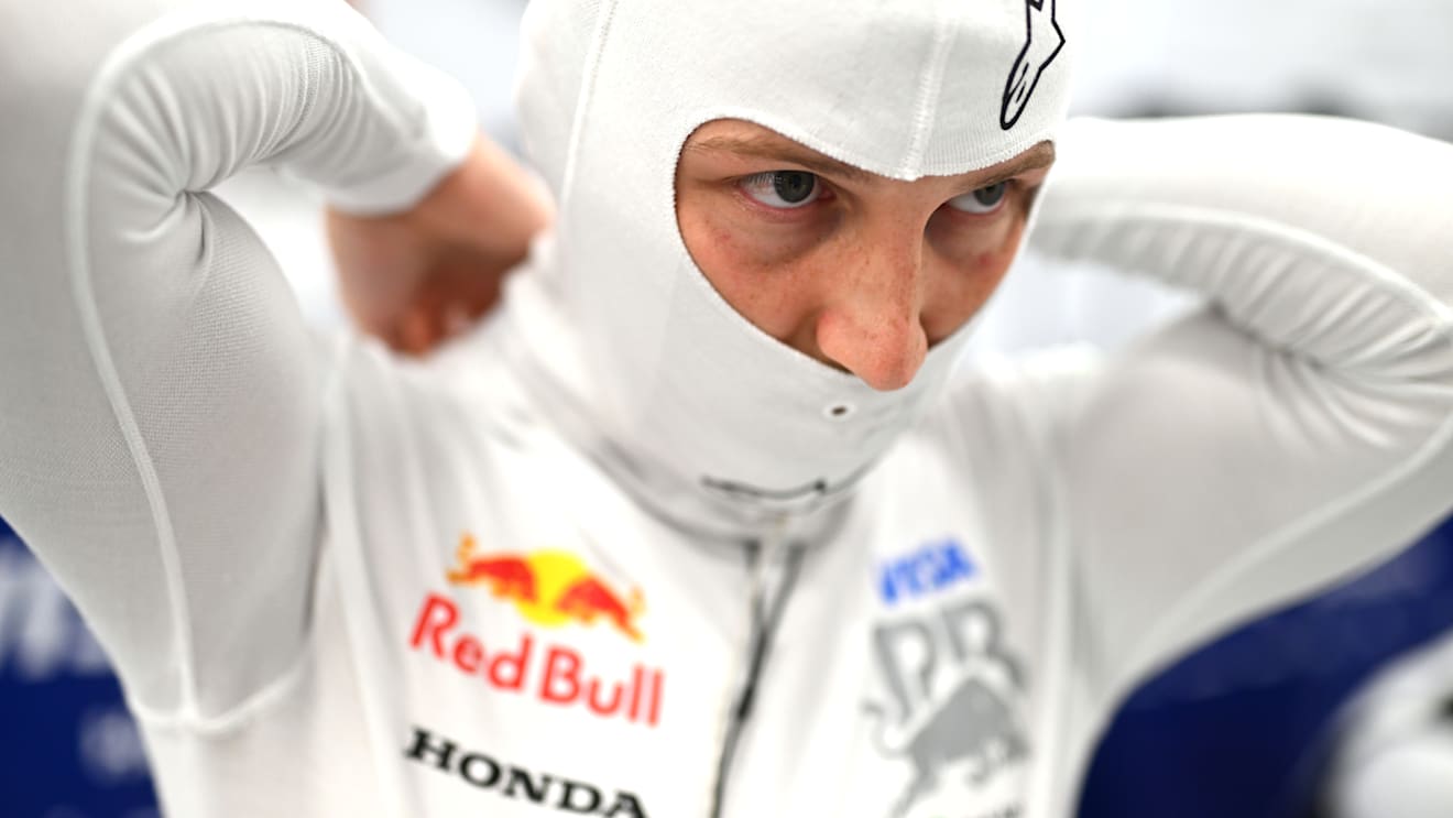 JEDDAH, SAUDI ARABIA - APRIL 19: Liam Lawson of New Zealand and Visa Cash App Racing Bulls prepares to drive in the garage during qualifying ahead of the F1 Grand Prix of Saudi Arabia at Jeddah Corniche Circuit on April 19, 2025 in Jeddah, Saudi Arabia. (Photo by Rudy Carezzevoli/Getty Images)