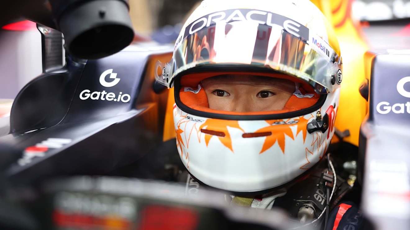 JEDDAH, SAUDI ARABIA - APRIL 19: Yuki Tsunoda of Japan and Oracle Red Bull Racing prepares to drive in the garage during qualifying ahead of the F1 Grand Prix of Saudi Arabia at Jeddah Corniche Circuit on April 19, 2025 in Jeddah, Saudi Arabia. (Photo by Alex Pantling/Getty Images)