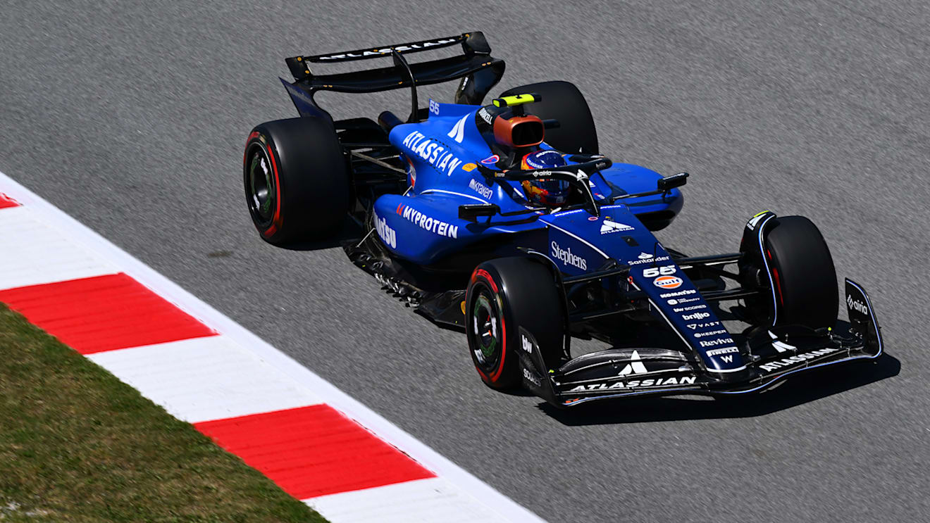 BARCELONA, SPAIN - MAY 31: Carlos Sainz of Spain driving the (55) Williams FW47 Mercedes on track during final practice ahead of the F1 Grand Prix of Spain at Circuit de Barcelona-Catalunya on May 31, 2025 in Barcelona, Spain. (Photo by Mark Sutton - Formula 1/Formula 1 via Getty Images)