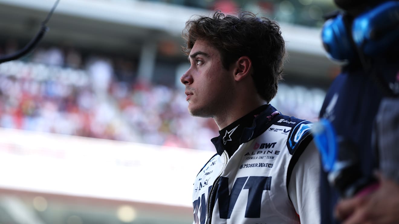 BARCELONA, SPAIN - MAY 31: Nineteenth placed qualifier Franco Colapinto of Argentina and Alpine F1 looks on during qualifying ahead of the F1 Grand Prix of Spain at Circuit de Barcelona-Catalunya on May 31, 2025 in Barcelona, Spain. (Photo by Mark Thompson/Getty Images)