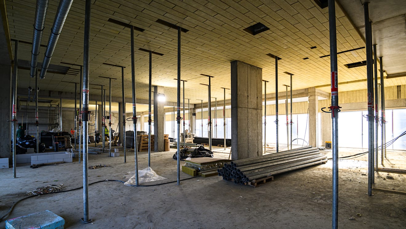 The second phase of a redevelopment project at the Hungaroring is well under way
