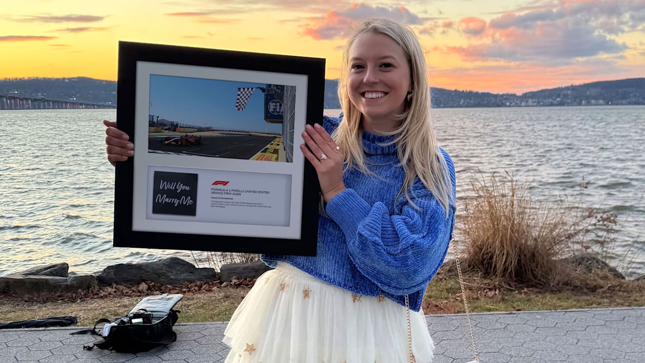 Jake and Jennamarie have set a date for their wedding after Jake's F1-themed proposal