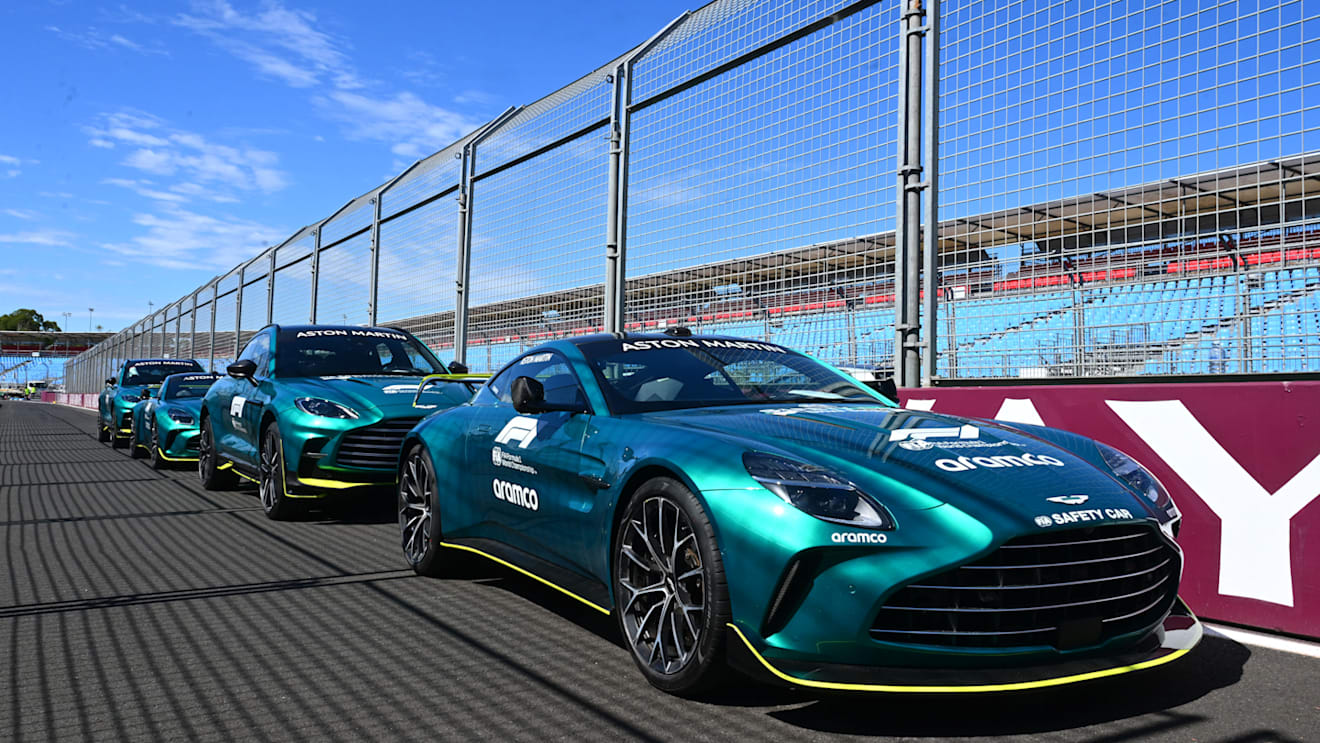 The F1 paddock has been setting up in Melbourne in preparation for the Australian Grand Prix